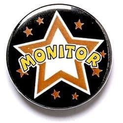 Computer Monitor Badge Monitor Badge
