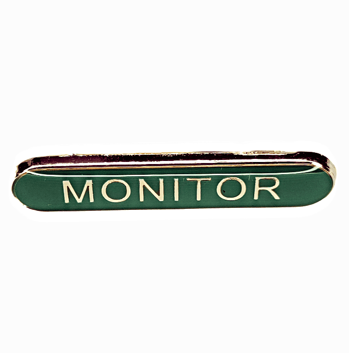 Computer Monitor Badge Monitor Green Bar Badge