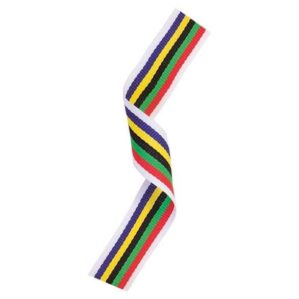 Multicolour Medal Ribbon with Pin