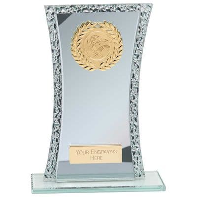 Multisport Eternal Mirrored Silver Glass Award - 5mm Thickness