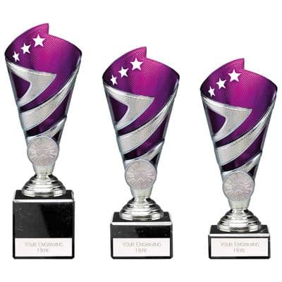 Multisport Hurricane Purple & Silver Trophy Series