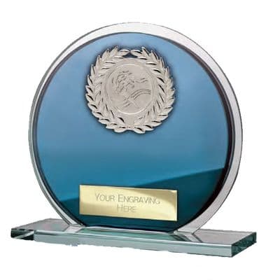 Multisport Seismic Circle Mirror Glass - Blue