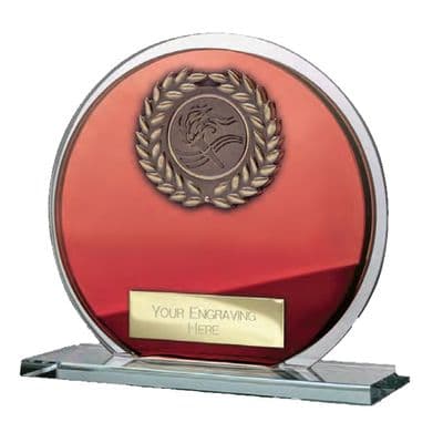 Multisport Seismic Circle Mirror Glass - Red