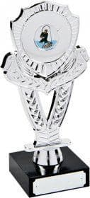 Multisport Silver Award on Marble Base