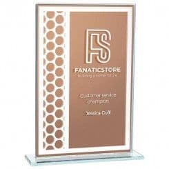 Multisport Titanium Bronze Mirror Glass Award 5mm Thick