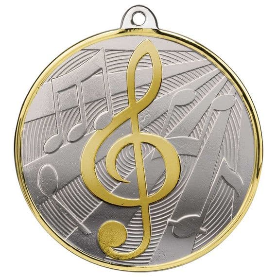 Music Medal - 60mm - Premiership