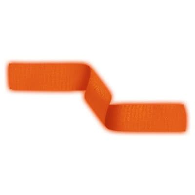Neon Orange Medal Ribbon with Pin