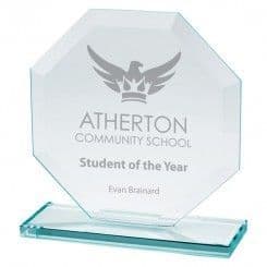 Oblivion Jade Glass Award - 5mm Thickness