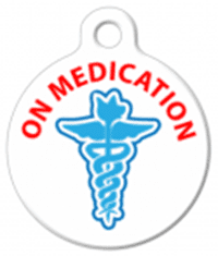 On Medication Medical Alert ID Tag