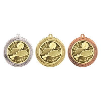 Pickleball Superstar Medal - 60mm