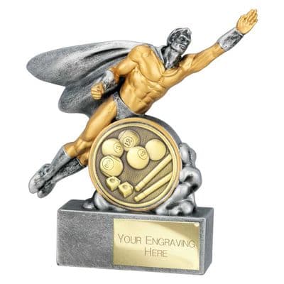 Pool Hero Male Trophy