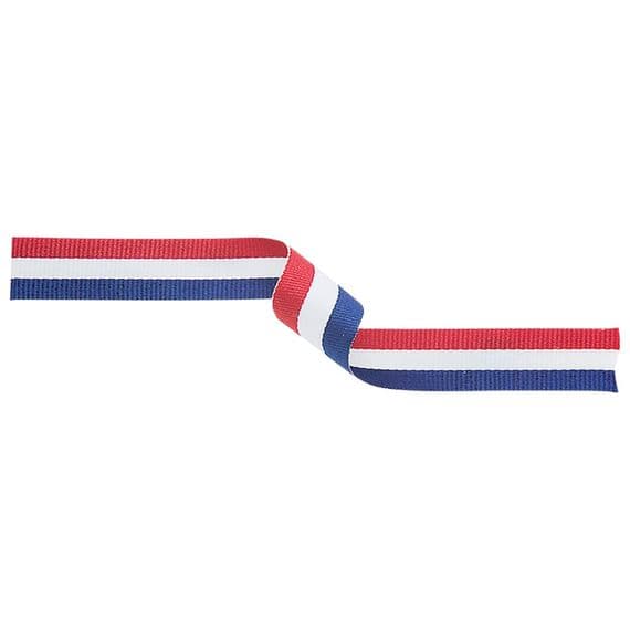 Red/White/Blue 22mm Medal Ribbon with pin