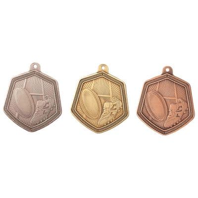 Rugby Falcon Medal - 65mm