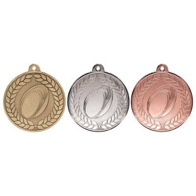Rugby Medal Aviator 50mm
