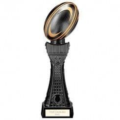 Rugby Trophy Black Viper Tower