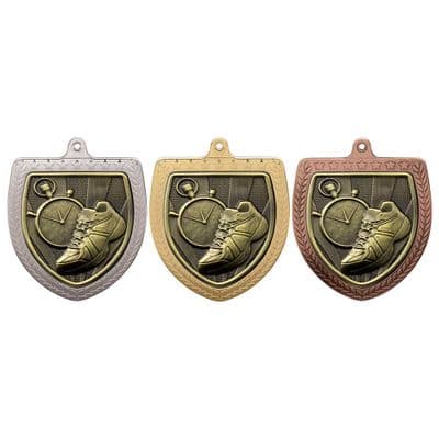 Running Cobra Shield Medal - 75mm