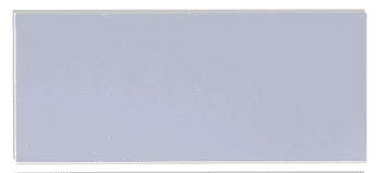 Silver Engraving Plate 60mm x 25mm  with Straight Edge Shiny Finish Adhesive Backing