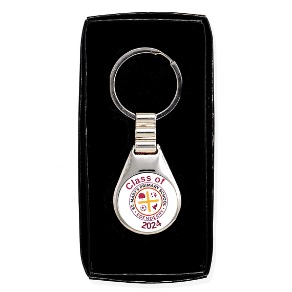 Silver keyring with Presentation Box