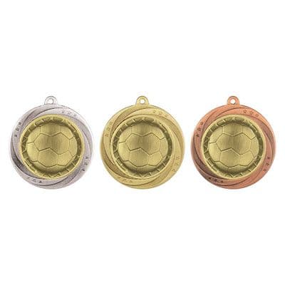 Soccer / Football Superstar 60mm Medal