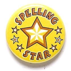 Spelling Star Badge