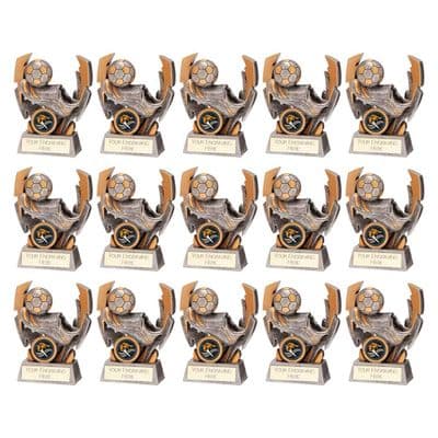 Squad Pack X15 - Flashbolt Football including engraving