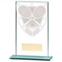 Tennis Glass Award Millennium