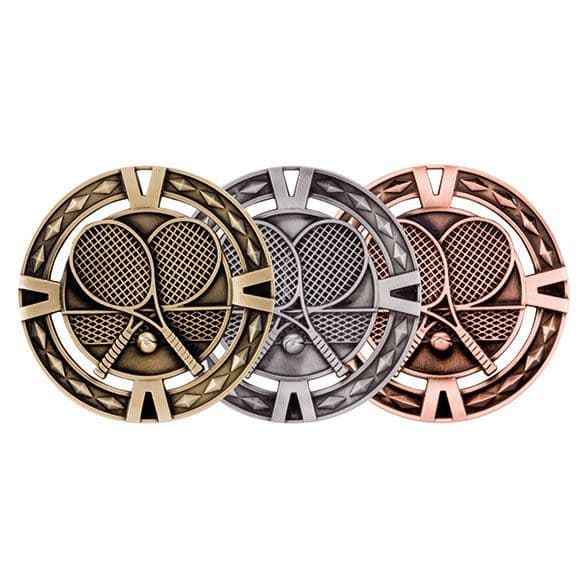 Microphone Medals, 2" Gold Microphone Music Medal Award