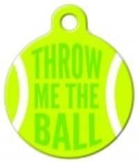Throw Me The Ball ID Tag