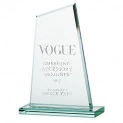 Vanquish Jade Glass Award - 8mm Thickness