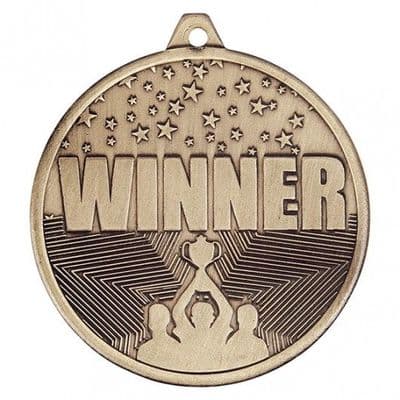 Winner Medal 50mm Cascade
