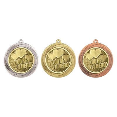 You're a Hero Superstar Medal - 60mm