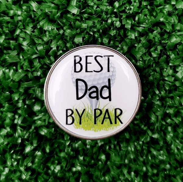 Father's Day Best Dad By Par Golf Ball Marker