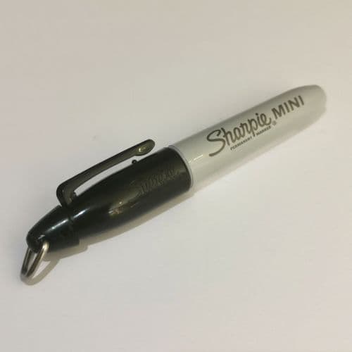 Sharpie Permanent Mini Marker Pen - Black