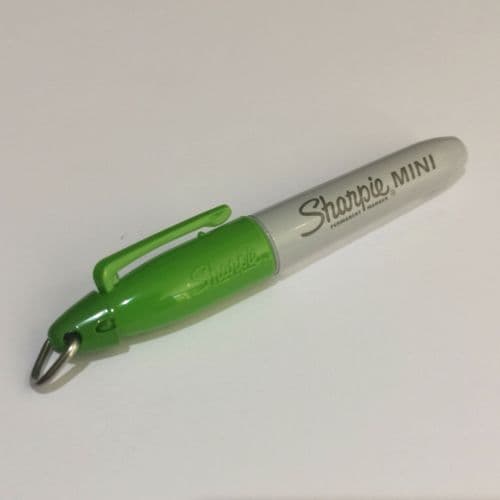 Sharpie Permanent Mini Marker Pen - Light Green