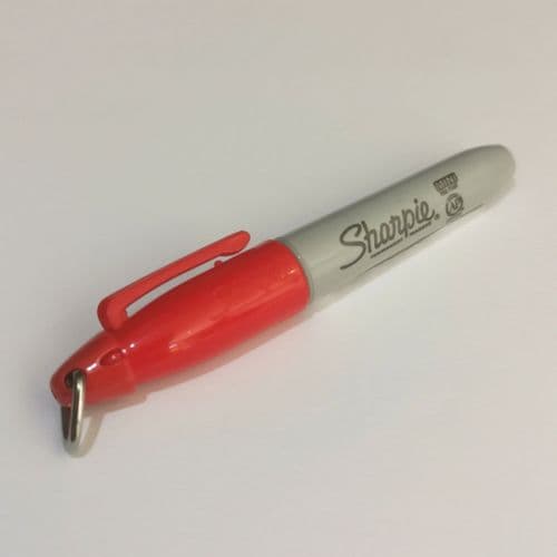 Sharpie Permanent Mini Marker Pen - Red