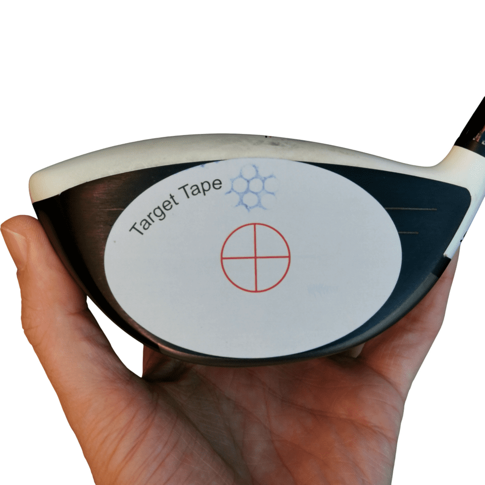 Target Tape Golf Club Impact Stickers