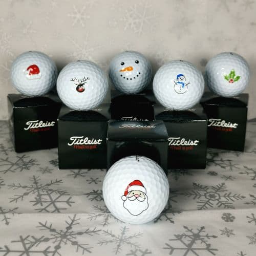 Titleist Pro V1 Christmas Golf Ball - Individually Boxed