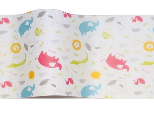 Baby Safari Park Tissue Paper Sheets