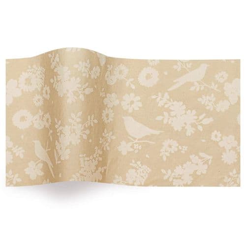 Backyard Blossoms Tissue Paper Sheets