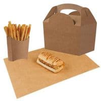 BBQ Party / Kids Happy Meal Takeaway Food Box Set