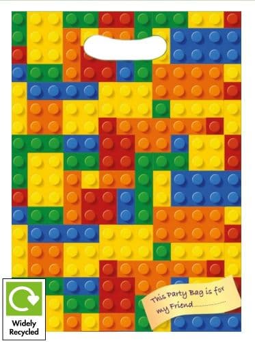 Building Bricks / Blocks Party Loot Bag
