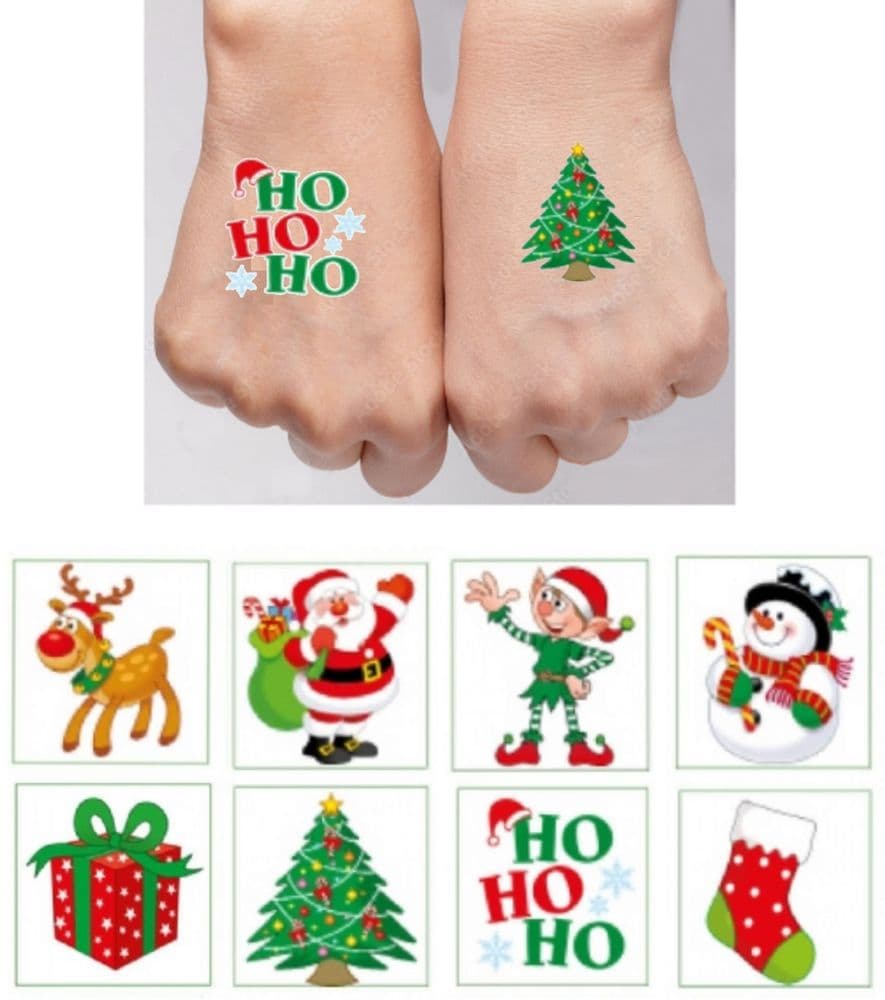 Christmas Temporary Tattoos