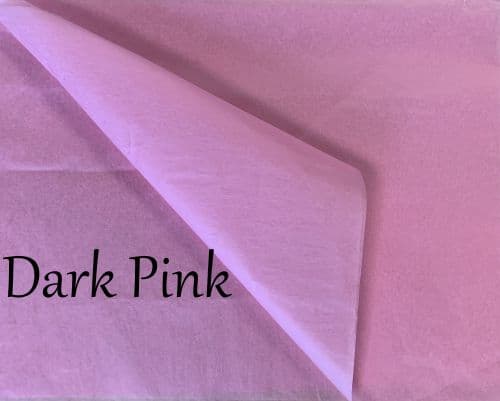 Dark Pink Florist WAXED Tissue Paper Sheets 50x75cm