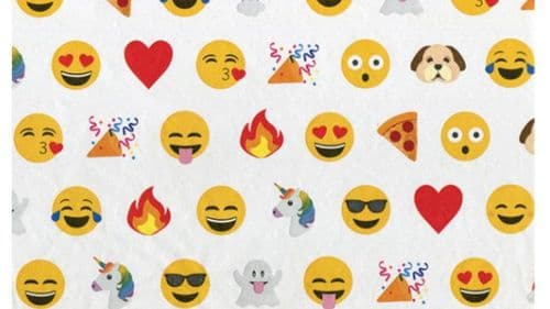 Emoji Face Print Tissue Paper Sheets