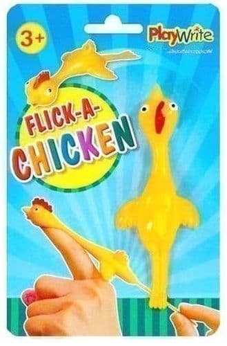 FLICK A CHICKEN NOVELTY CATAPULT