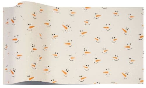 Frosty's Face Christmas Gemstone Tissue Paper Sheets (GS2009)