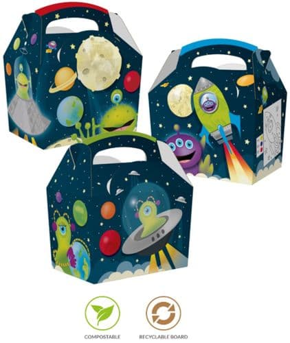 Happy Space Alien Meal Party Box