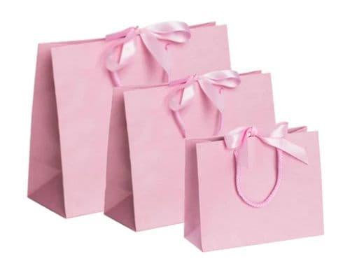 Light Pink - Ribbon Bags