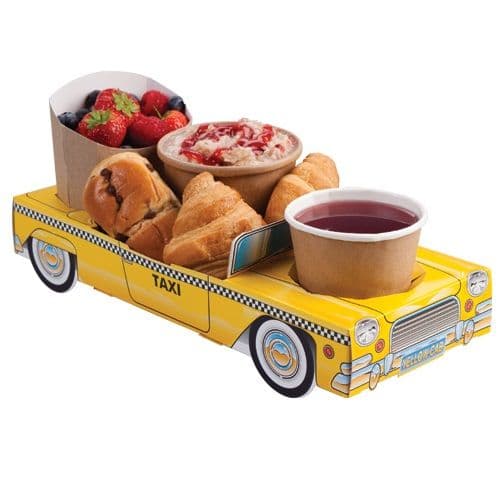 New York Yellow Taxi Cab Combi Meal Party Box Tray