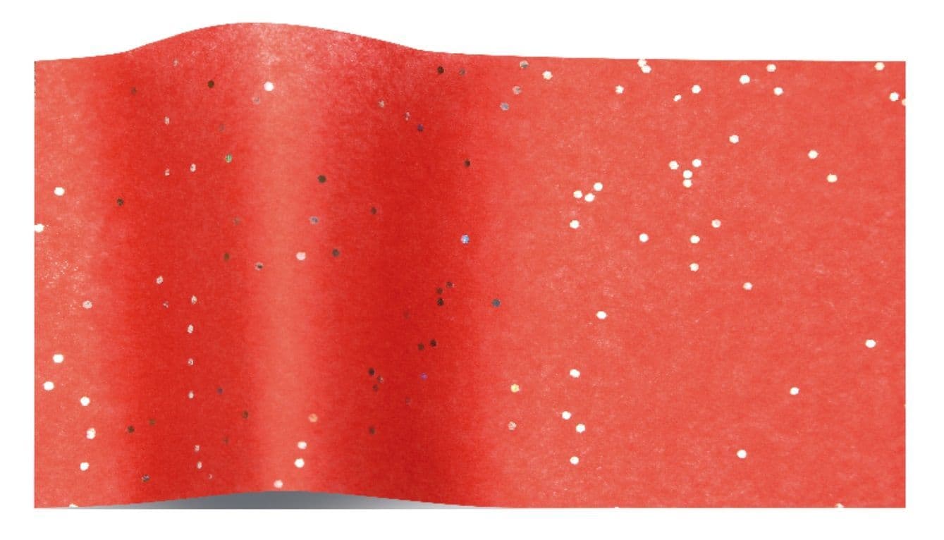 Patterned Tissue Paper Red Red Gemstone Ruby Tissue Paper GS1002